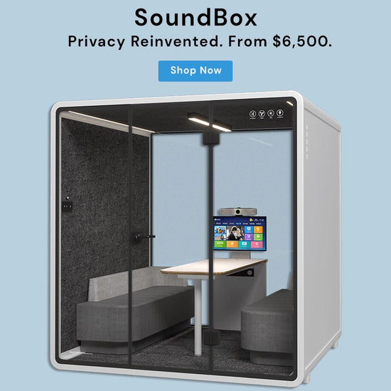 Soundbox Privacy Booth Office Furniture Pod from $6,500
