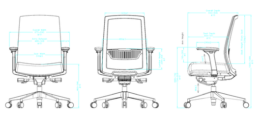 Chairly Core: Relieve Back Pain at Work with our Ergonomic Chairs for Enhanced Comfort and Productivity