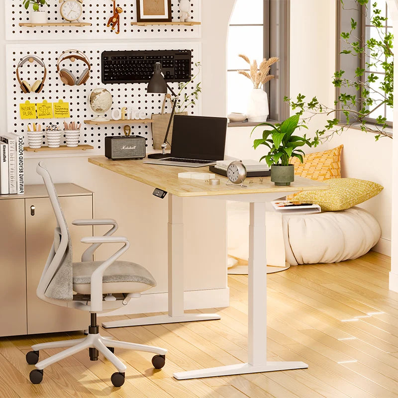 Fully Jarvis Bamboo Standing Desk, 48 x 30 in White