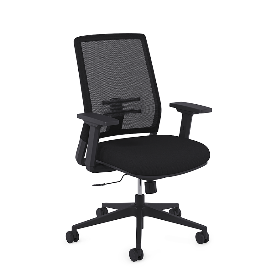 @NCE-206 Black Task Chair