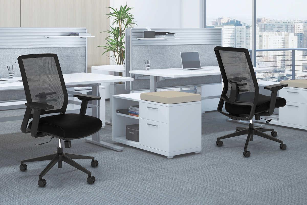 @NCE-206 Black Task Chair