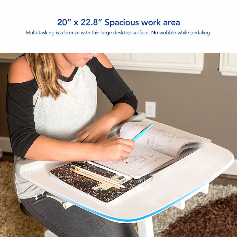 Deskcise Pro V9 Desk Bike Workstation Chairly