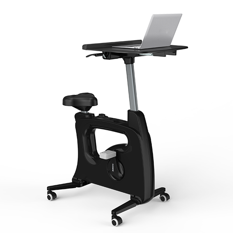 Stationary bike desk discount workstation